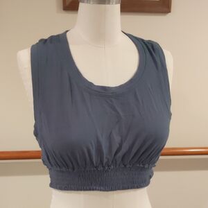 Blue/Green Free People Crop Top